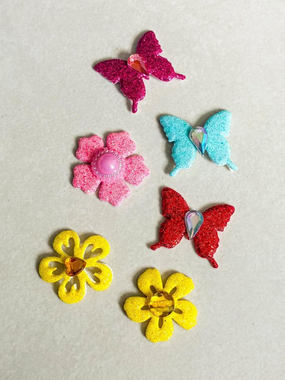 Adesivo Florzinha ou Borboleta (unidade)